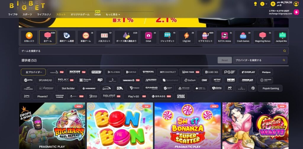 ビッグベットカジノ公式サイト